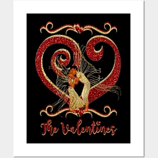 VALENTINES DESIGNS Posters and Art